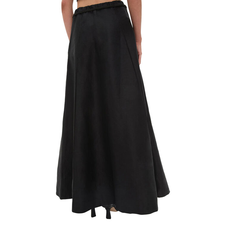 Camille A-Line Midi Skirt image number null