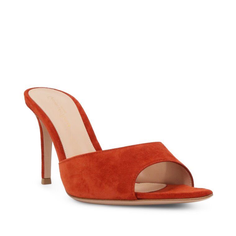 Elle Suede 85mm Mule image number null