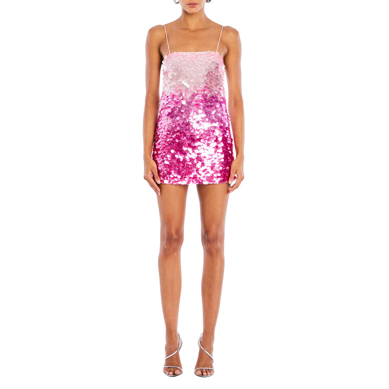 Eleanora Sleeveless Sequin Mini Dress image number null