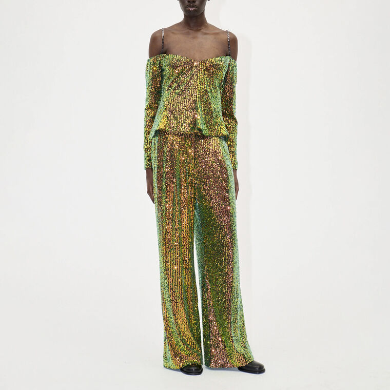Jesabelle Sequin Pant image number null