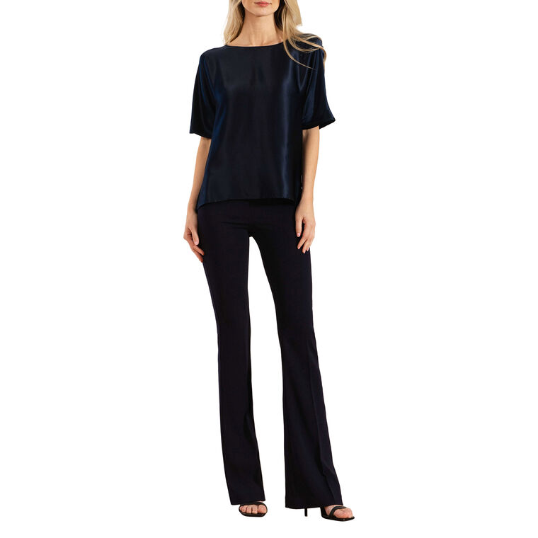 Bellini Stretch Crepe Flare Pant image number null