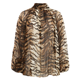 Zenia Long Sleeve High Neck Top