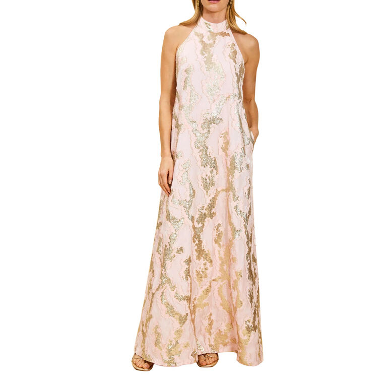 Adelina Halterneck Gown image number null