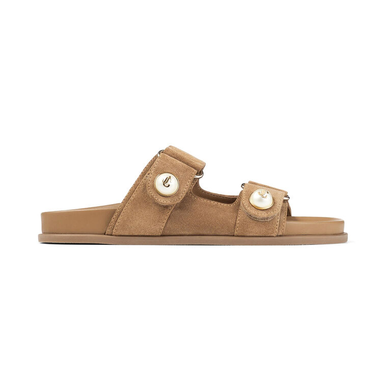 Fayence Velvet Suede Sandal image number null