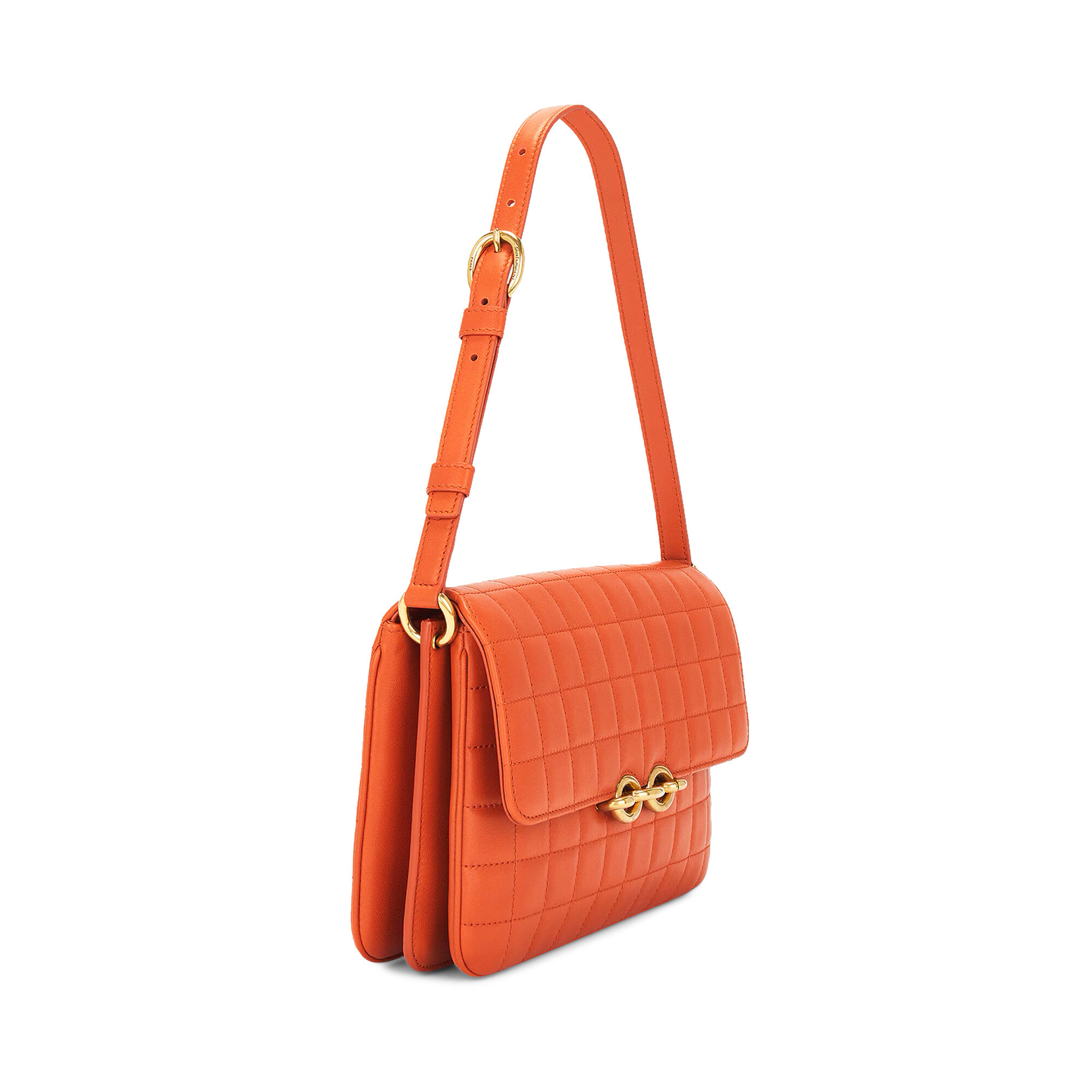 Saint Laurent Le Maillon Satchel In Quilted Lambskin | Tootsies Saint Laurent Le Maillon Satchel In Quilted Lambskin | Tootsies