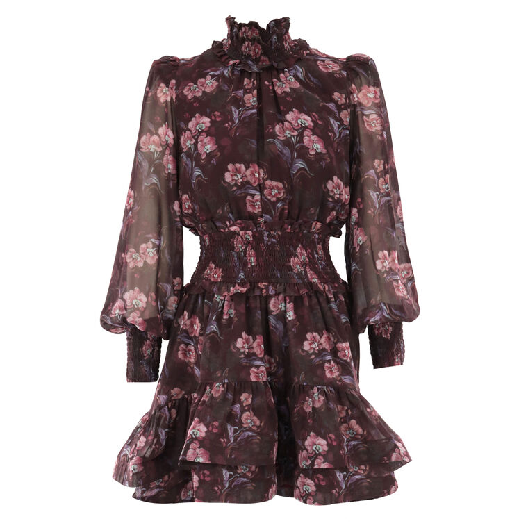 Rosaria High Neck Mini Dress image number null