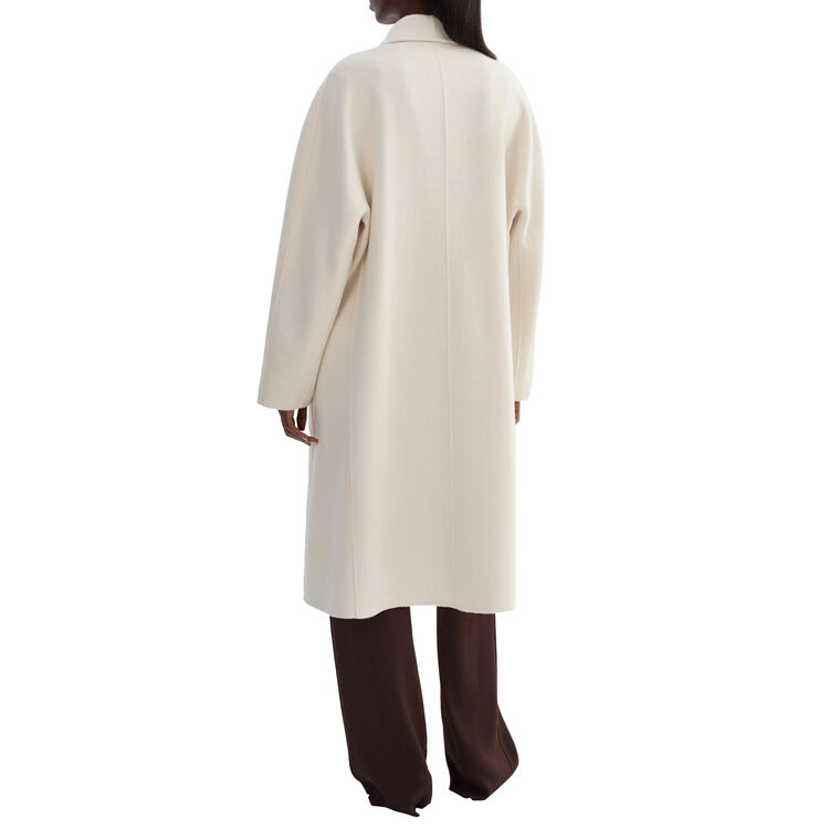Thara Shawl Collar Wool Coat image number null