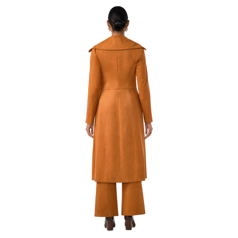 Starflower Suede Coat image number null
