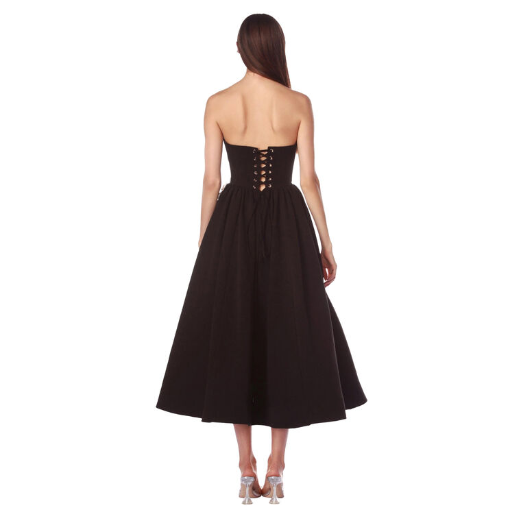 Inara Strapless Midi Dress image number null