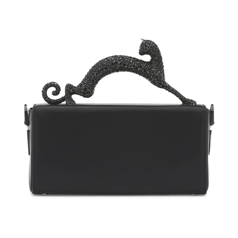 Nano Pencil Cat Leather Bag image number null