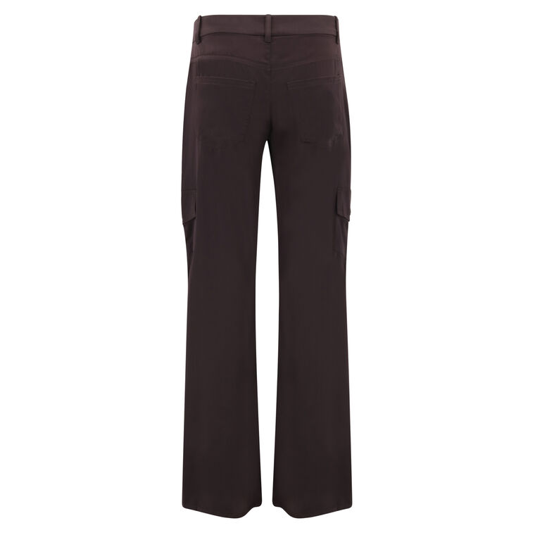 Sigourney Silk Cargo Pant image number null