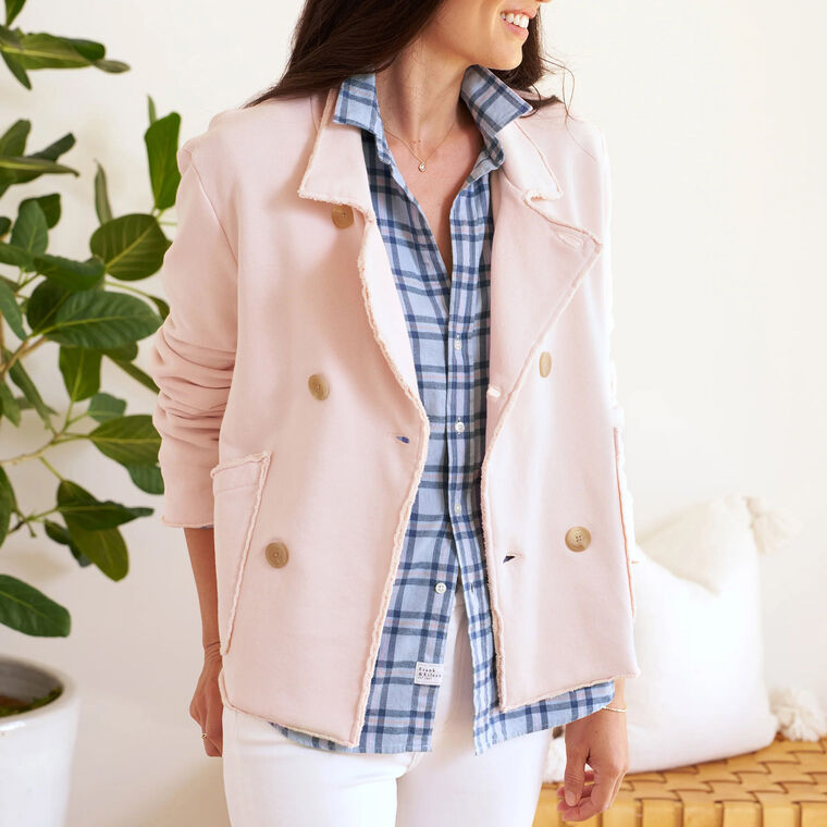 Mini Belfast Crop Peacoat image number null