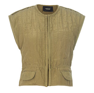 Clifford Vest With Drawstring Waist