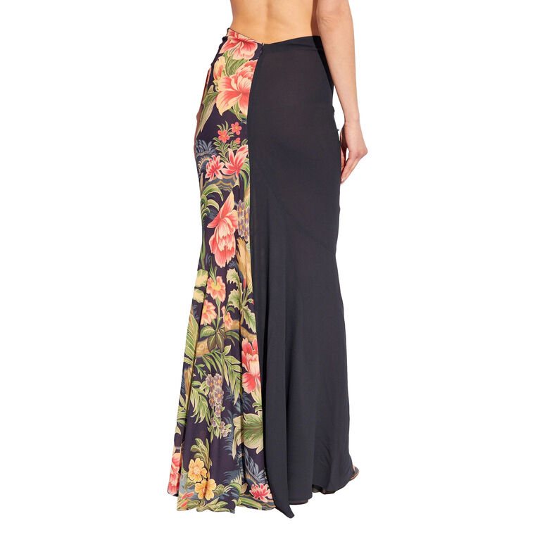 Twist Front Maxi Skirt image number null