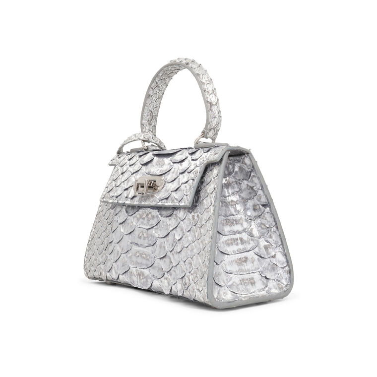 Rose 20 Real Python Metallic Bag image number null