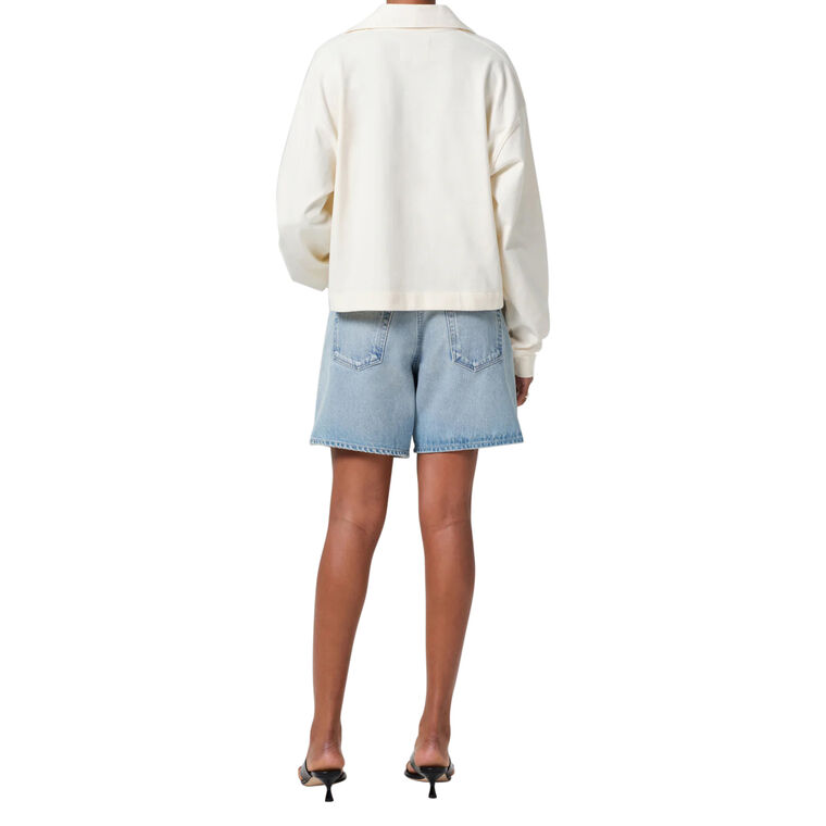 Brynn Drawstring Denim Short image number null
