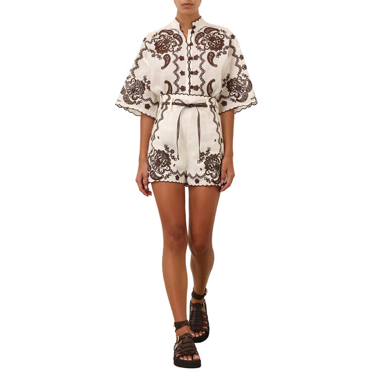Ascension Embroidered Short image number null