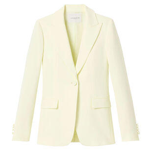 Finesse Crepe Peak Lapel Blazer