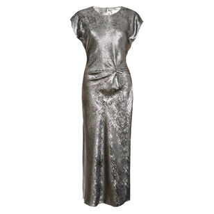 The Silas Short Sleeve Bias Midi Dress