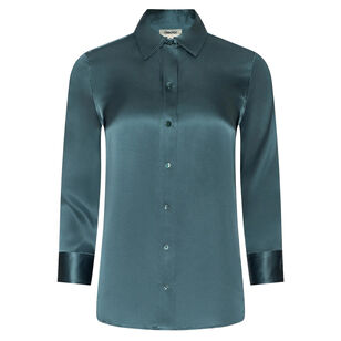 Dani 3/4 Sleeve Silk Blouse