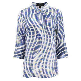 Playa Print Cupro Top