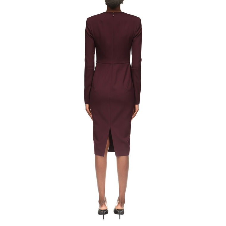 Long Sleeve T-Shirt Fitted Dress image number null