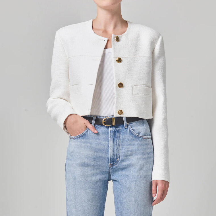 Pia Cropped Jacket image number null