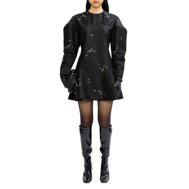 Rock Long Sleeve Mini Dress image number null
