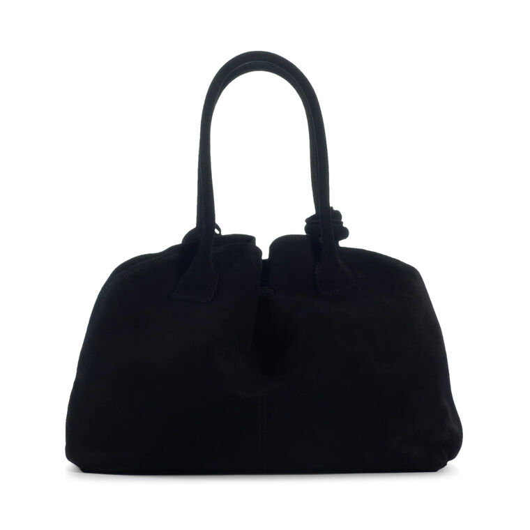 The Maxi Swan 2.0 Bag In Suede image number null
