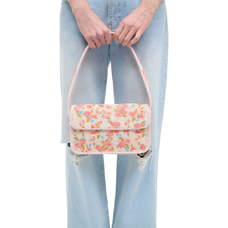 Tommy Beaded Shoulder Bag image number null