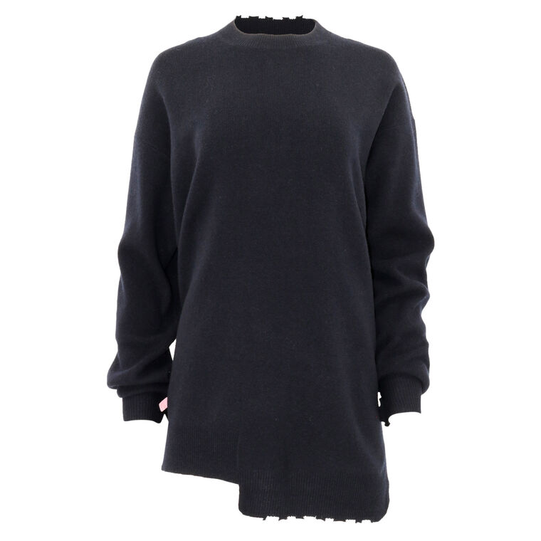 Anna Merino Wool Hole-At-Back Pullover image number null