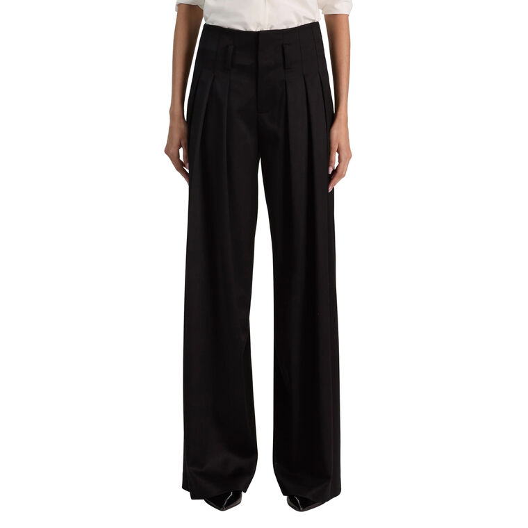 Benson Ultra High-Rise Pleated Pant image number null