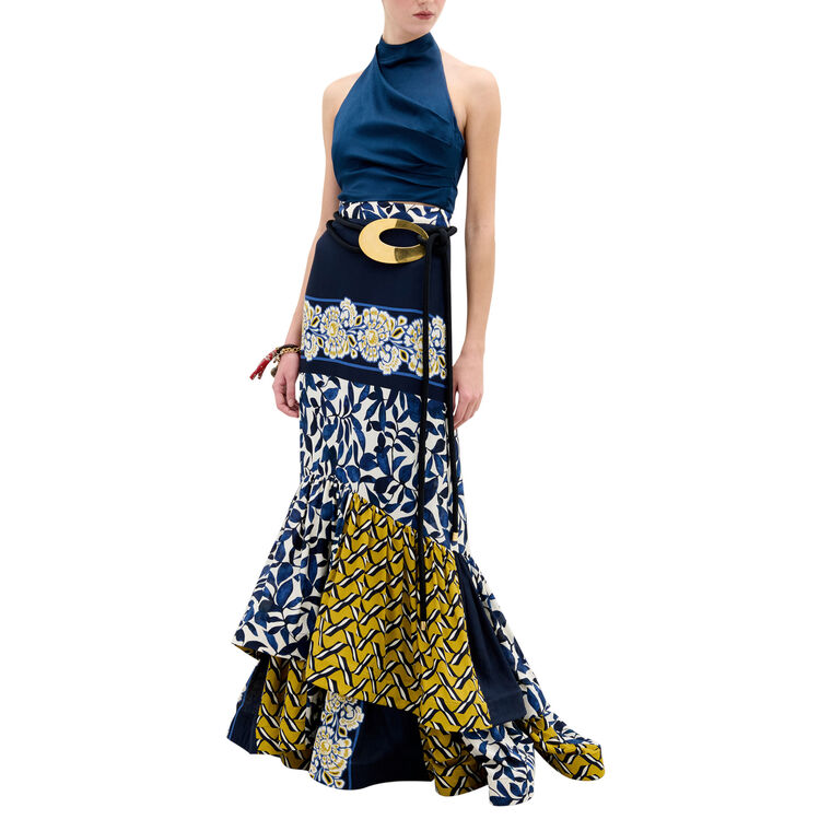 Elliot Gathered Maxi Skirt image number null