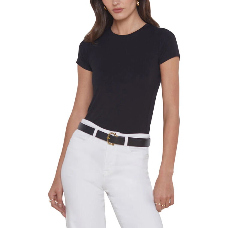 Ressi Fitted Crew Neck Tee image number null