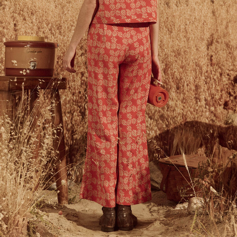 The Dance Daisy Printed Pant image number null