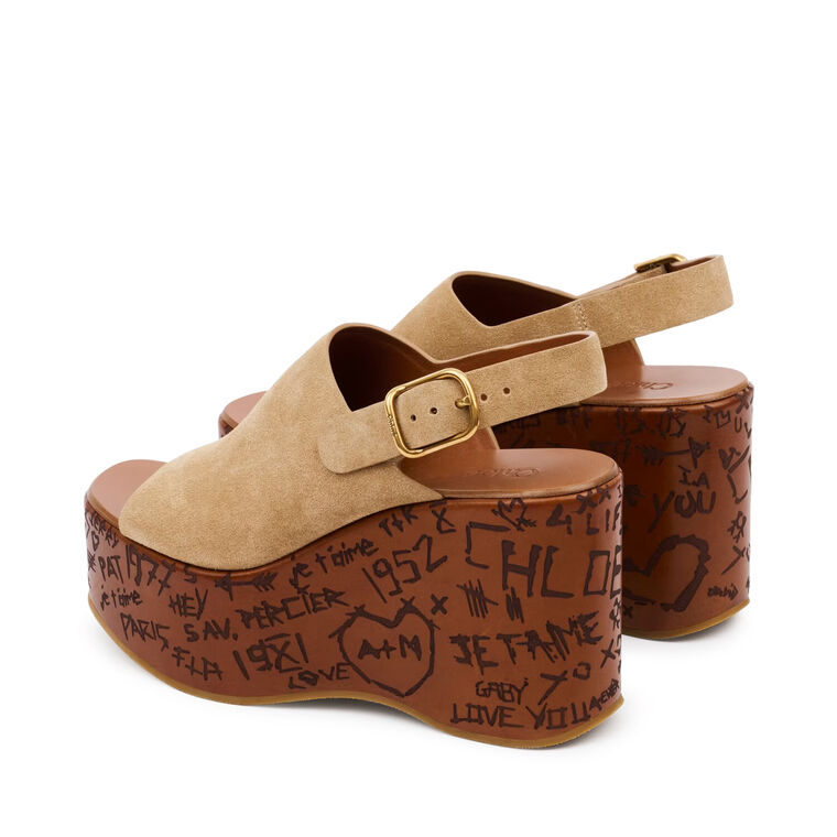 Maxime Platform Wedge Sandals image number null