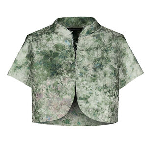 Genciana Short Sleeve Mini Cape