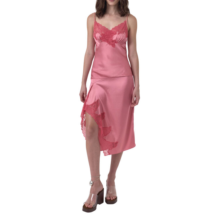 Signature Lace Trim Tank Top image number null