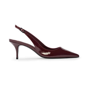 Alloy 65mm Patent Leather Slingback Pump