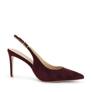 Vichy II Suede Slingback Pump