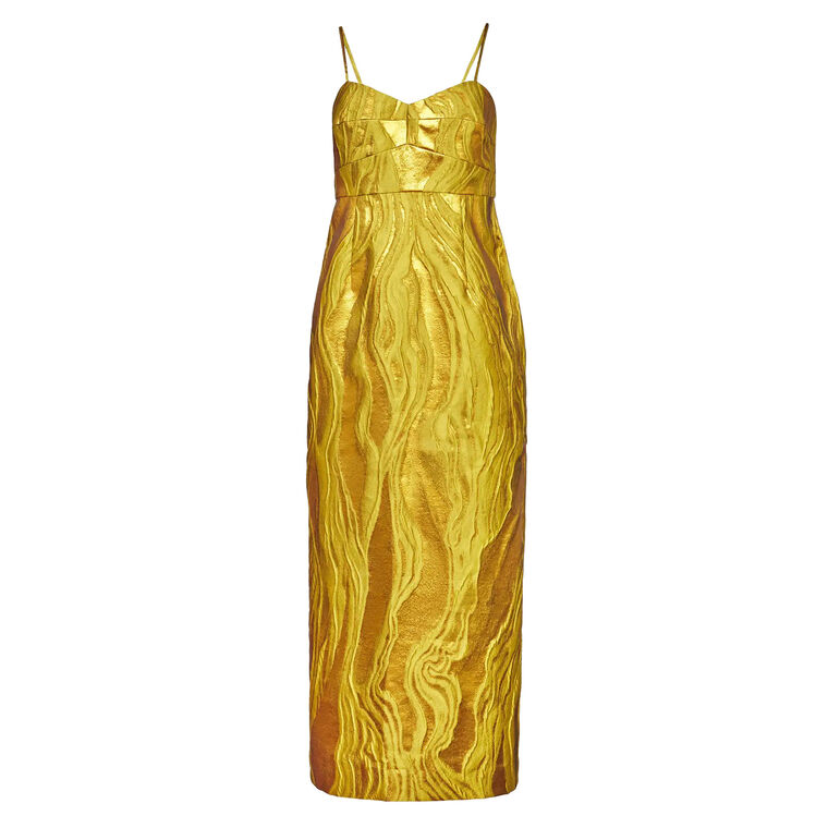 Amal Jacquard Dress image number null