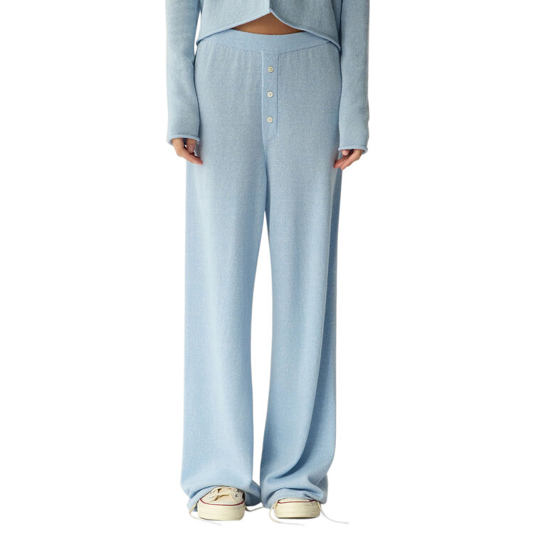 Everywear Mid-Rise Wide-Leg Pant image number null