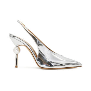 Lucia 85mm Metallic Slingback Heel