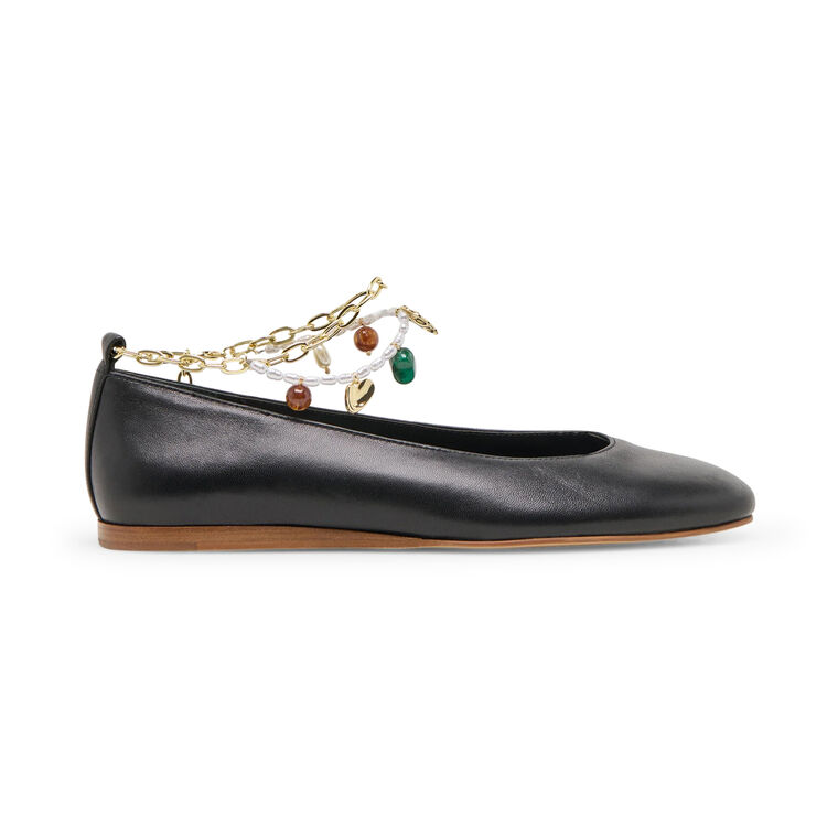 Baiden Ballet Flat With Anklet image number null