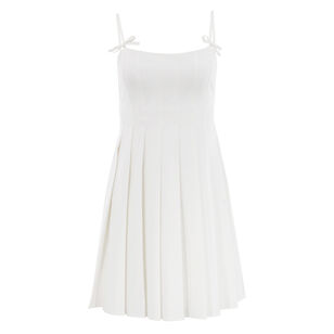 Letty Sleeveless Pleated Mini Dress