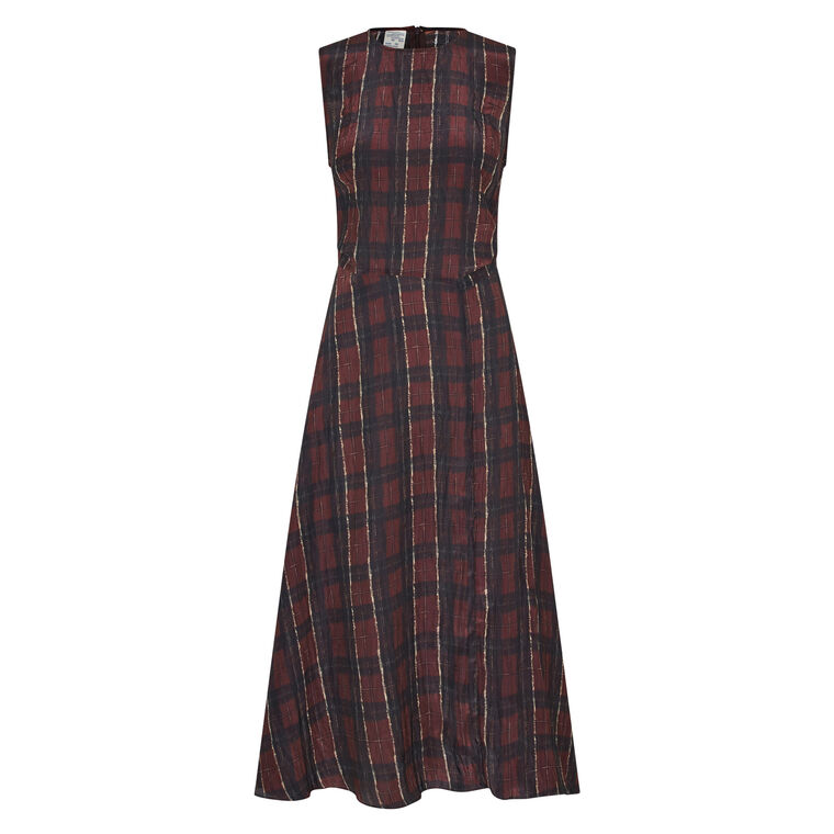 Atina Check Dress image number null