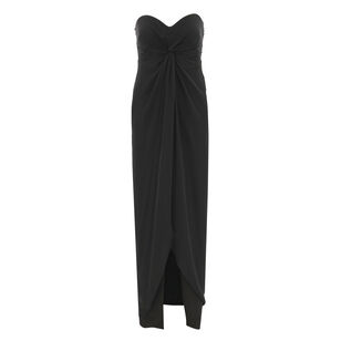 Rimes Strapless Twist Front Gown