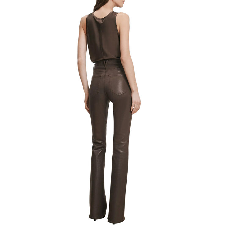 Beverly Coated Skinny Flare Jean image number null