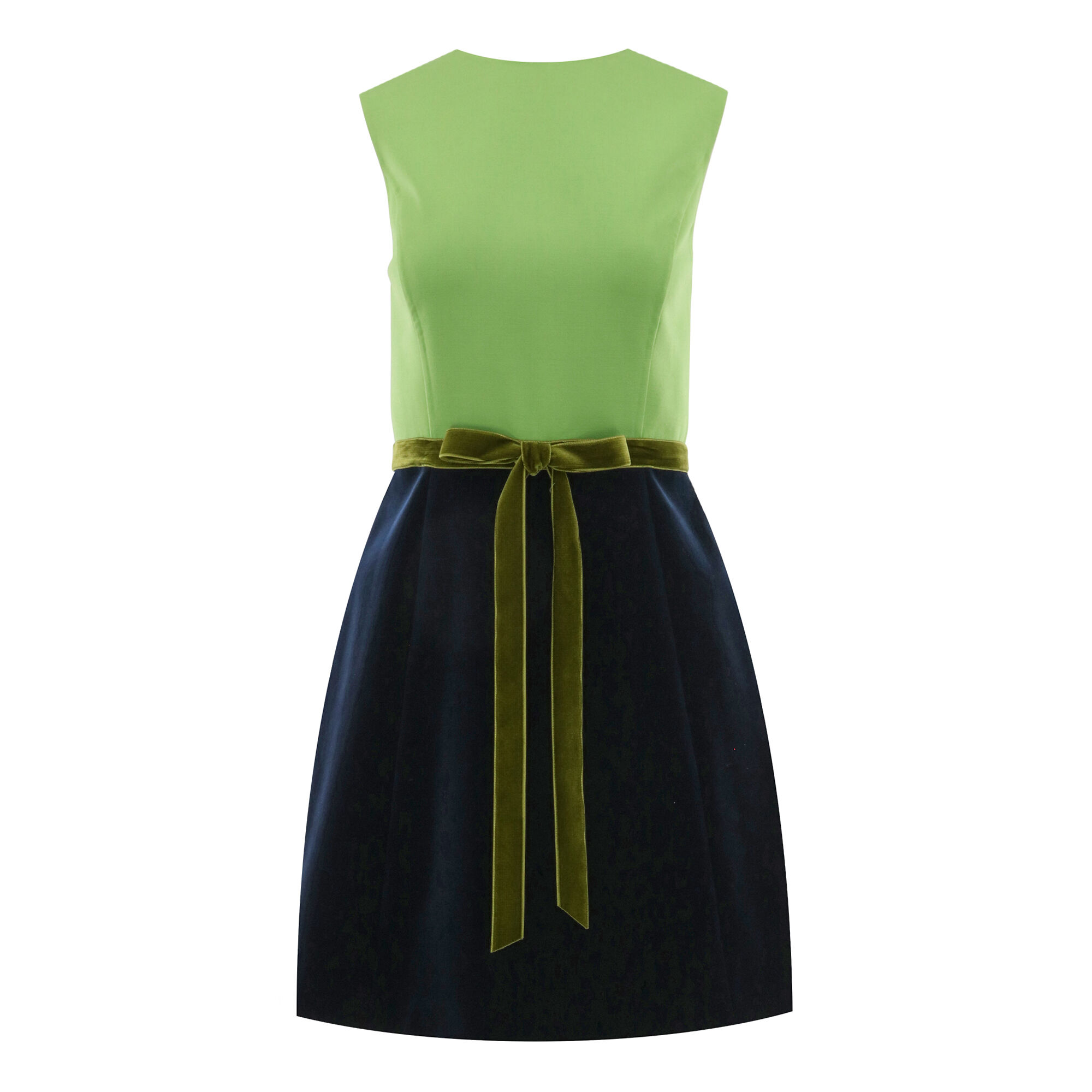 【Oscar de la Renta】クロシェット コットン レース ドレス Oscar de la Renta】クロシェット コットン レース ドレス