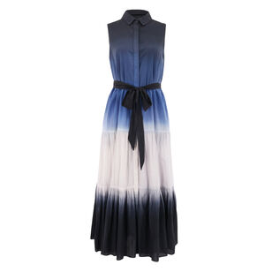 Arabella Sleeveless Belted Midi Dress